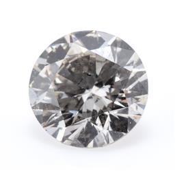 Sale 9225J - Lot 311 - AN UNSET ROUND BRILLIANT CUT DIAMOND; with GSL report stating 0.511ct K/P1, size 5.19 x 3.09mm.